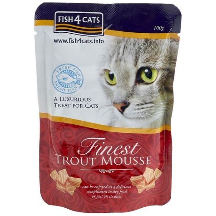 F4C KASSI PASTEET FINEST MOUSSE FORELL 100G N1 - Image 1
