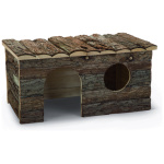 BEEZTEES NÄRILISTE MAJA FOREST LOG-CABIN ROYAL 40X23X20CM