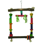 BEEZTEES LINDUDE KIIK PAPAGOIDELE PUIDUST 35X56CM