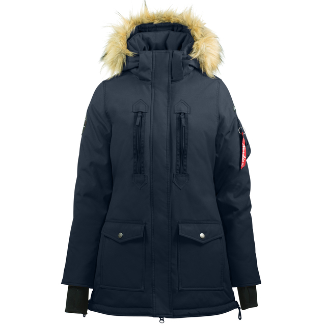 167524.jpg HORZE NAISTE PARKA BROOKE 40 TUMESININE - Pilt 1