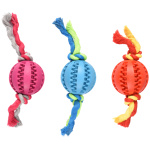 FLAMINGO KOERA MÄNGUASI HAMMASTE PUHASTUSEKS PALL 23CM