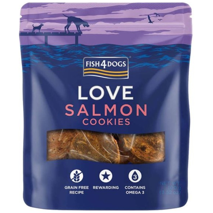 F4D KOERA MAIUS SALMON COOKIES 100G - Image 1