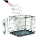 SAVIC METALLPUUR DOG COTTAGE XS 50X30X36,5CM MUST