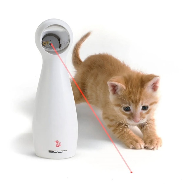 230364.jpg PETSAFE KASSI INTERAKTIIVNE MÄNGUASI BOLT AUTOMAATNE LASER - Pilt 1