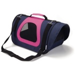 BEEZTEES KANDEKOTT TRAVICO 40X23X24CM T.SININE/ROOSA