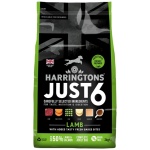 HARRINGTONS JUST6 KOERA TÄISSÖÖT LAMMAS 2KG