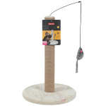 ZOLUX KASSI KRAAPIMISPOST MÄNGUASJAGA 48CM BEEŽ