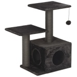 BEEZTEES KASSI KRAAPIMISPOST SERPA FIEN 45X34X70CM MUST