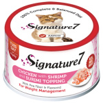 Signature7 Chicken with Shrimp and Surimi konserv kassidele 70g