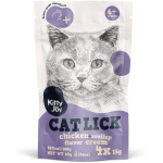 Kitty Joy Cat Lick kana ja kammkarbiga kassimaius 4x15g
