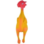 Flamingo koerte lateksist mänguasi kana 14cm