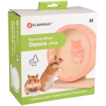 Flamingo puidust jooksuratas närilistele ø 19,5cm