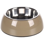 Flamingo sööginõu Divar taupe koerale L 900ml