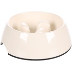 Flamingo aeglase söömise kauss royal valge M 350ml