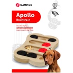 Flamingo interaktiivne puidust mänguasi Apollo koertele 30x20cm
