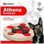 Flamingo interaktiivne puidust mänguasi Athena koertele ø 25cm