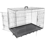 Flamingo metallpuur Keo koerale XL 70x109x76cm