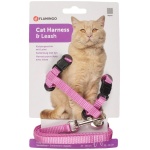 Flamingo roosad rihmaga traksid kassile 20-35cm