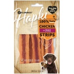 Flamingo Hapki Chicken + Duck Strips närimismaius koerale 85g