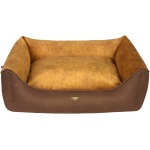 Cazo Soft Bed Velvet Gold pesa koertele 73x57cm