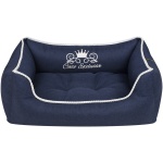 Cazo Soft Bed Royal Line Navy pesa koertele 75x60cm