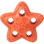 Barry King tugev koeralelu oranž täht 12,5cm