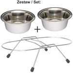 Barry King 2x metallkausid statiivil 0,9L