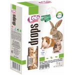 LoLo Pets Drops maiused närilisele jogurtiga 75g