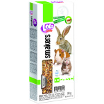 LoLo Pets Smakers maiusepulgad närilistele ja jänestele pähklitega 2tk 90g
