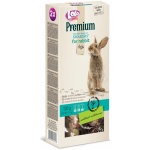 LoLo Pets Premium närimispulgad jänestele 2tk 100g