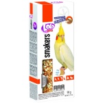 LoLo Pets Smakers maiusepulgad nümfkakaduudele pähklitega 2tk 90g