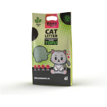 Bubu Pets rohelise tee lõhnaga tofu kassiliiv 2,5 kg / 6L