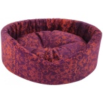 Cazo Foam Bed Vintage lilla pesa koertele 60x50cm