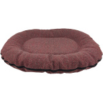 Cazo Oval Bed Luna punane pesa koertele 90x120x16cm