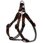 Record pruuni värvi nailonist traksid koertele M