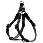 Record musta värvi nailonist traksid koertele S