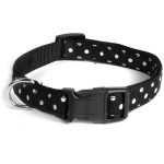 Record must täpiline kaelarihm XS 1x20-31cm