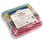 Record naturaalsed värvilised närimispulgad koertele 100tk 600g