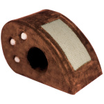 Cat&Rina Collina kraapimislaud peidukohaga kassile 53x30x33cm