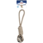 Record nöörilelu puuvillane palliga 34cm