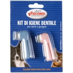 Record hambaharja komplekt koertele