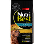 Nutribest Activity Chicken And Rice koeratoit 15kg