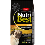 Nutribest Light Chicken And Rice koeratoit 15kg