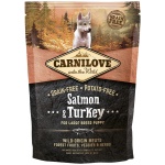 Carnilove Salmon & Turkey for Large Breed Puppies koeratoit 1,5 kg