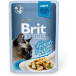 Brit Premium Cat Delicate Chicken Fillets in Gravy märgtoit kassidele 85g
