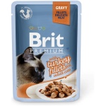 Brit Premium Turkey Fillets in Gravy märgtoit kassidele 85g