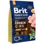 Brit Premium by Nature Junior M koeratoit 3 kg