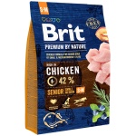 Brit Premium by Nature Senior S+M koeratoit 3kg Brit