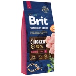 Brit Premium by Nature Junior L koeratoit 15 kg