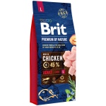 Brit Premium by Nature Adult L koeratoit 15 kg
